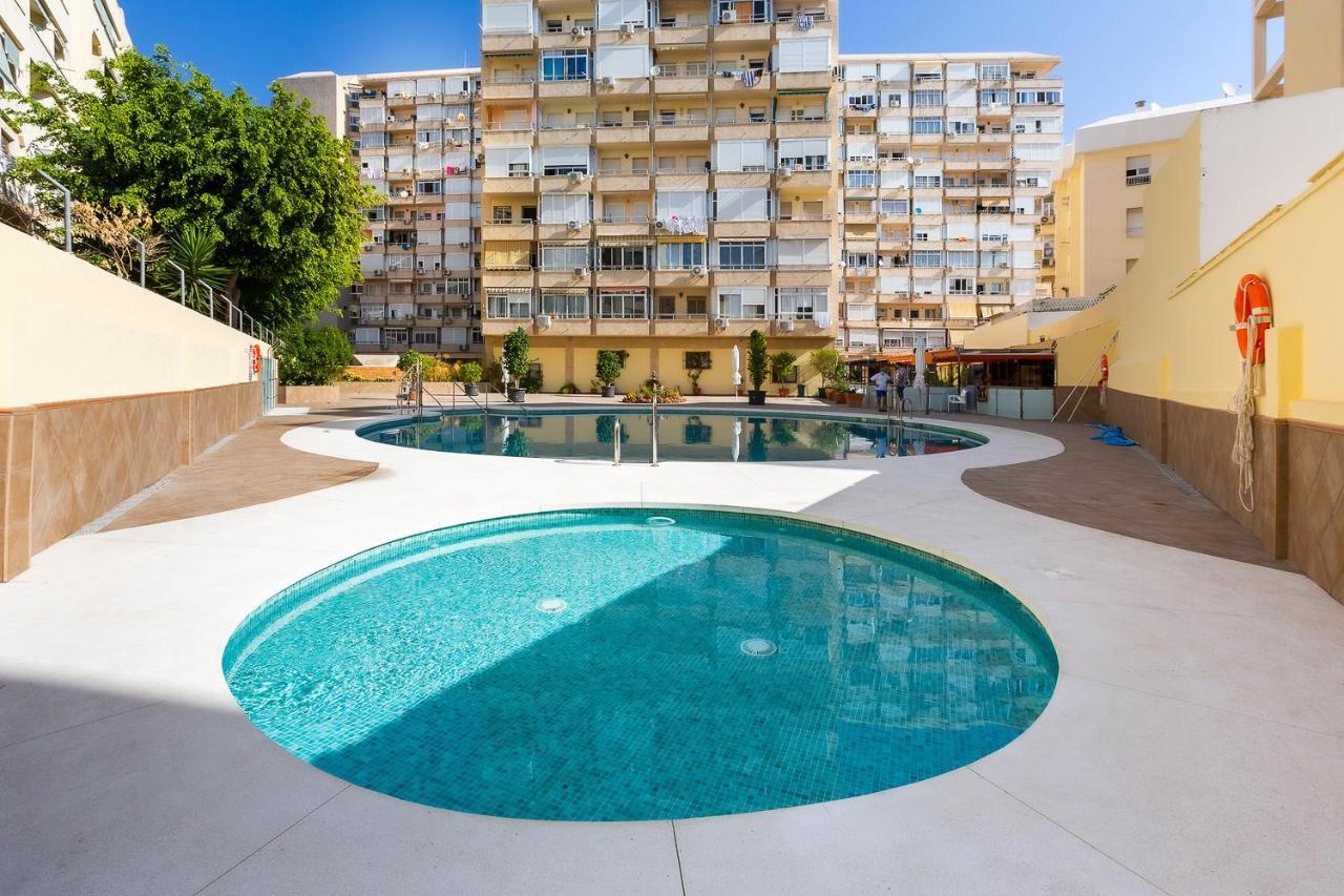 Ver853 - Estudio Con Terraza Vistas Al Mar, Piscina, Playa, Centro トレモリノス エクステリア 写真