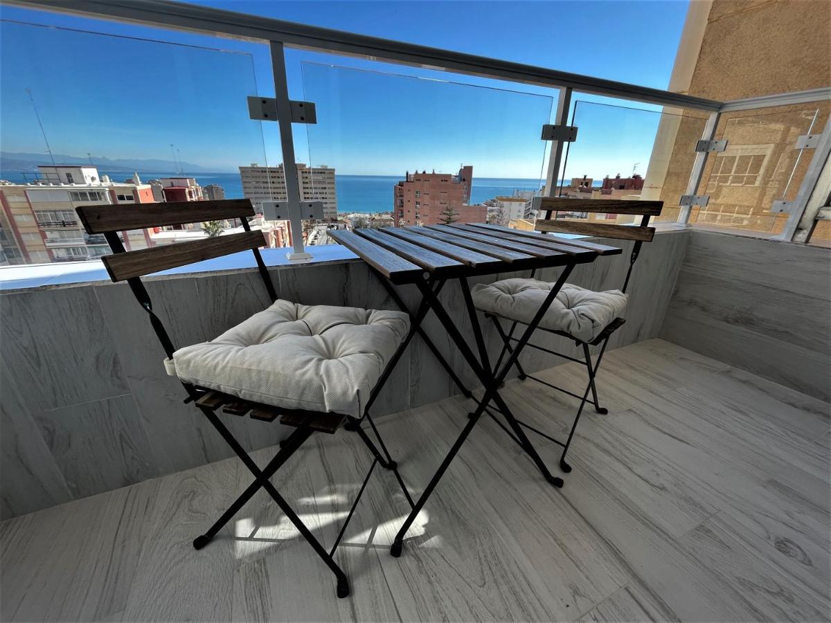 Ver853 - Estudio Con Terraza Vistas Al Mar, Piscina, Playa, Centro トレモリノス エクステリア 写真