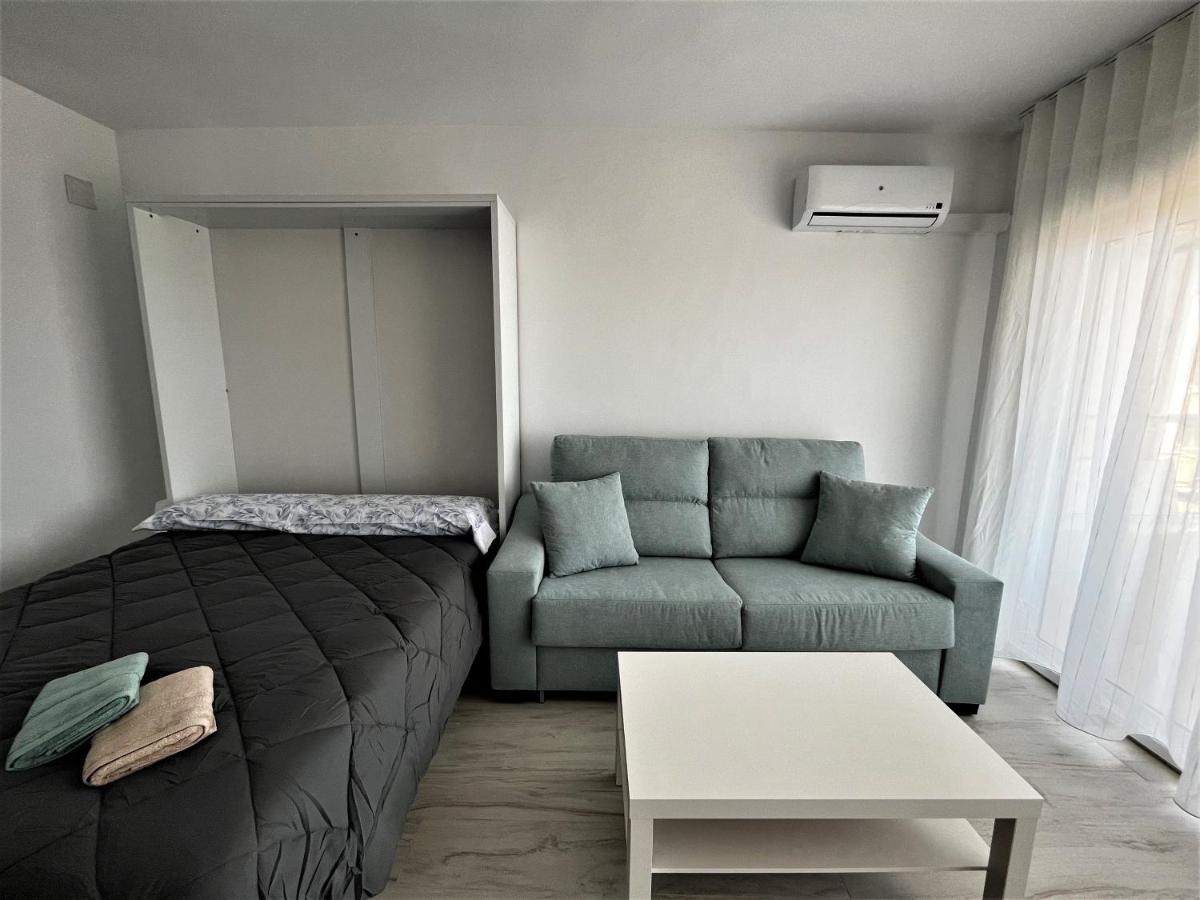 Ver853 - Estudio Con Terraza Vistas Al Mar, Piscina, Playa, Centro トレモリノス エクステリア 写真