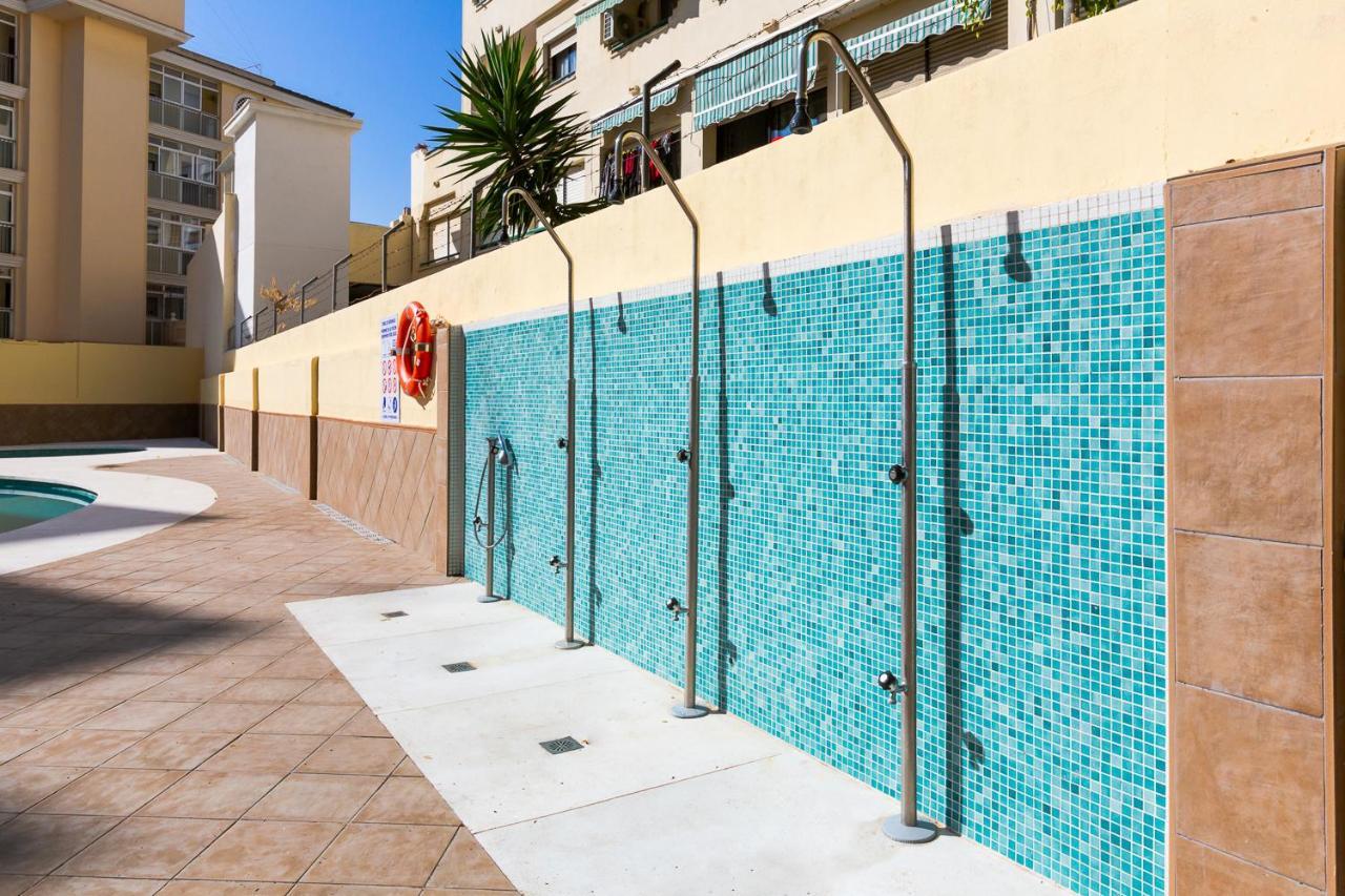 Ver853 - Estudio Con Terraza Vistas Al Mar, Piscina, Playa, Centro トレモリノス エクステリア 写真