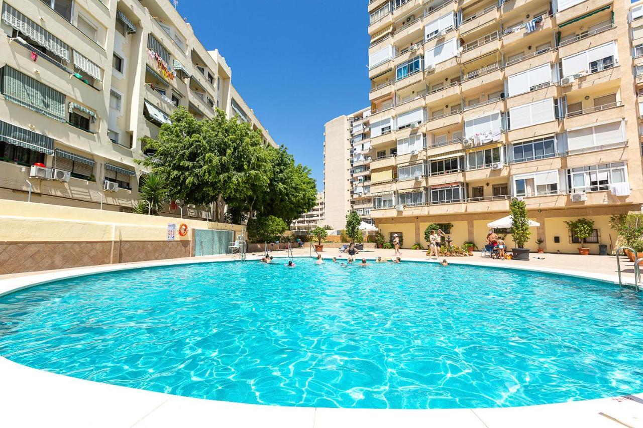 Ver853 - Estudio Con Terraza Vistas Al Mar, Piscina, Playa, Centro トレモリノス エクステリア 写真