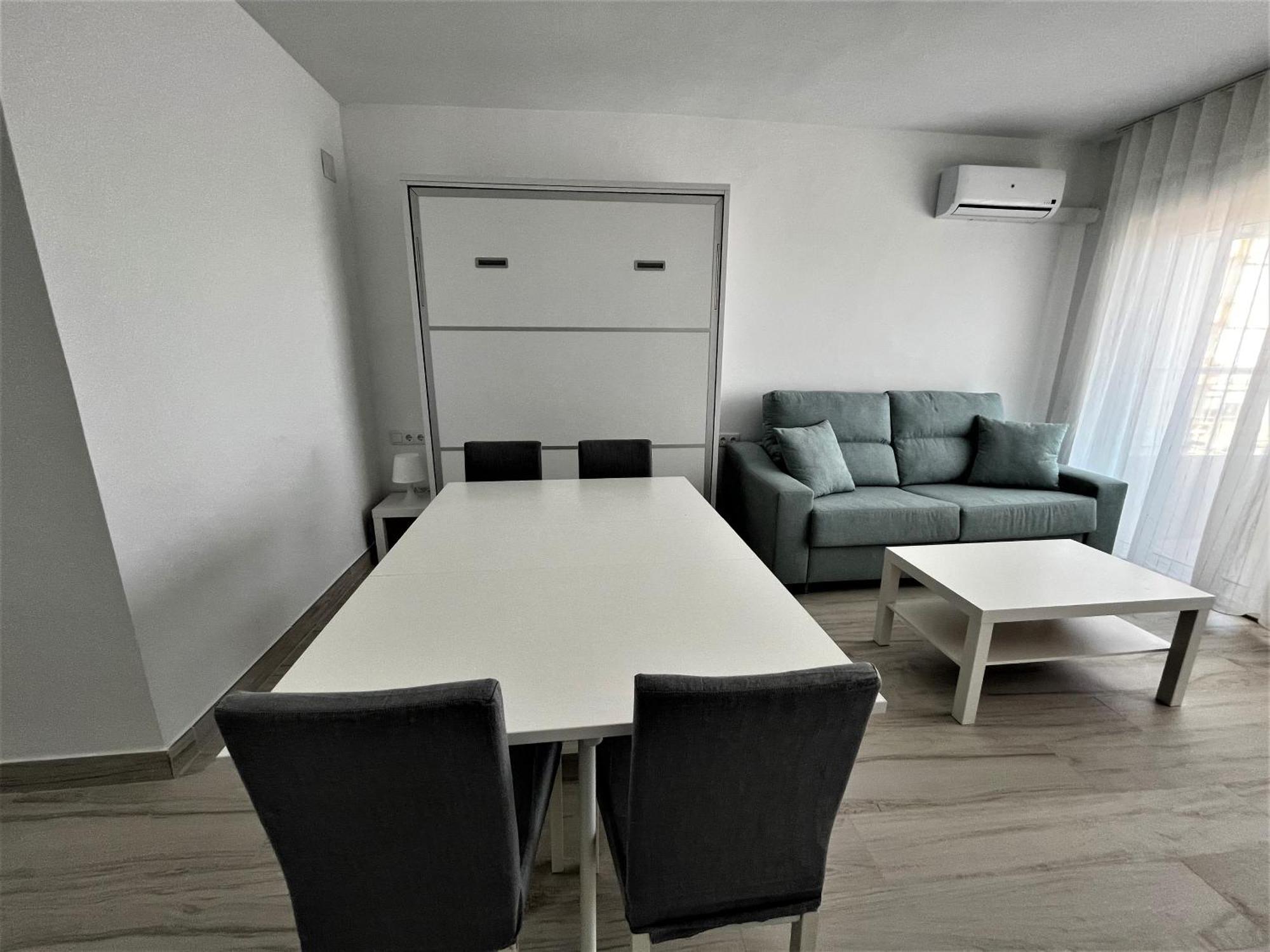 Ver853 - Estudio Con Terraza Vistas Al Mar, Piscina, Playa, Centro トレモリノス エクステリア 写真